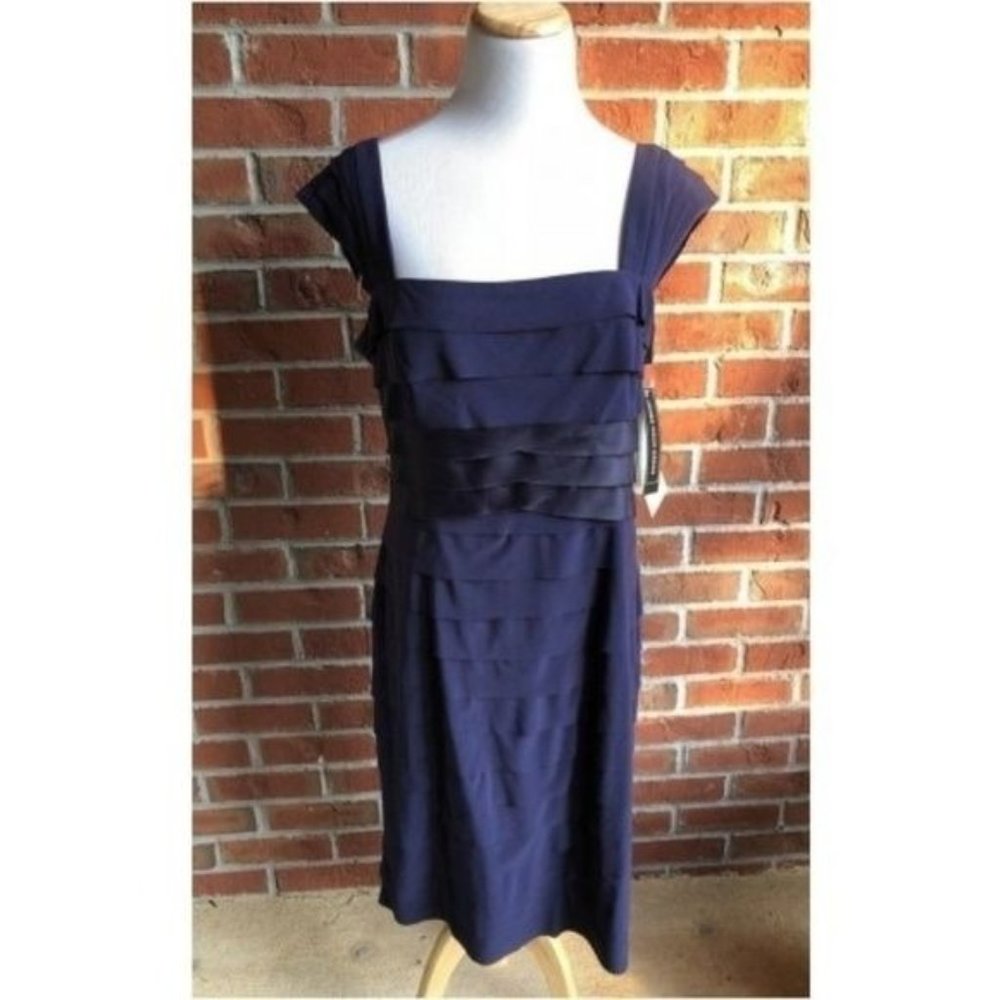 Jones Wear Indigo Party Dress - Size 12
